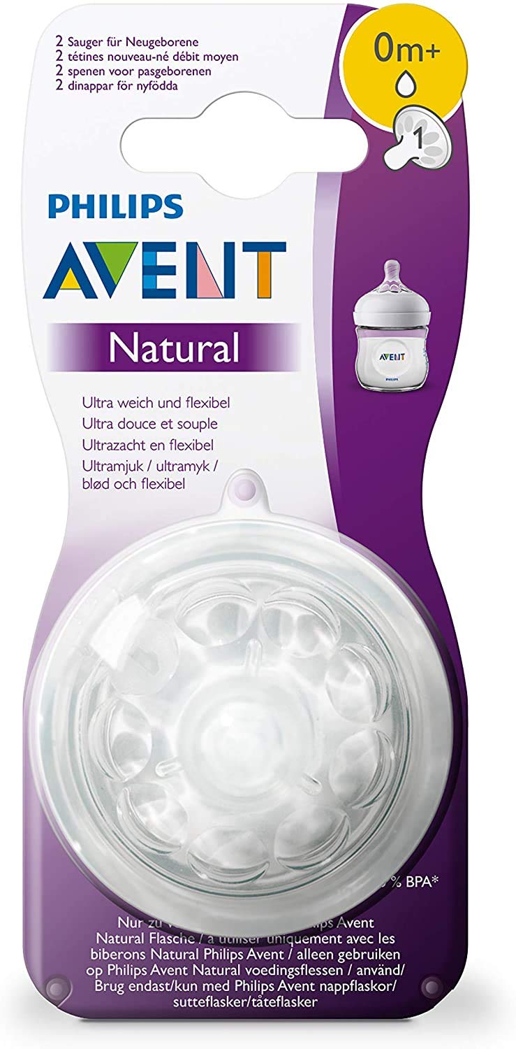 TEAT ( Philips Avent Natural 0M+) (2PCS)