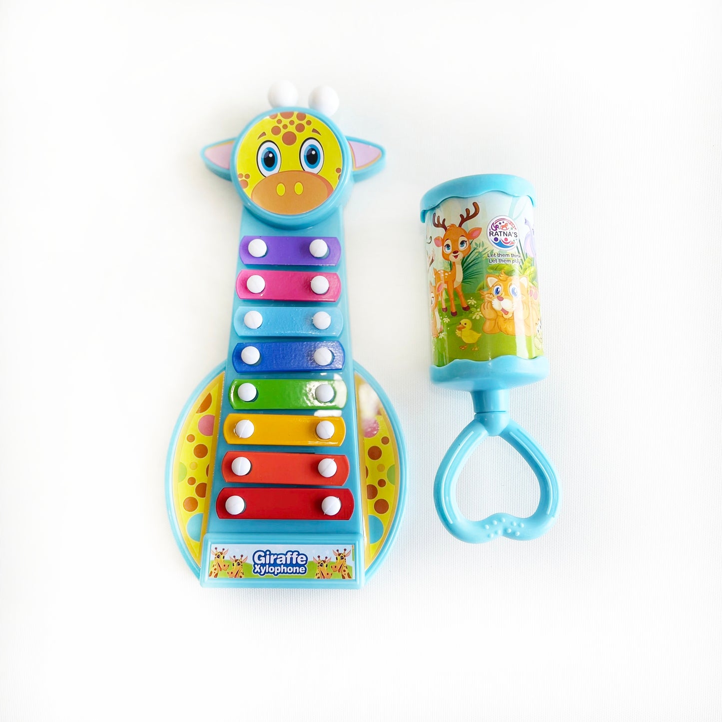 SWEET XYLOPHONE WITH RATTLE 2 IN 1