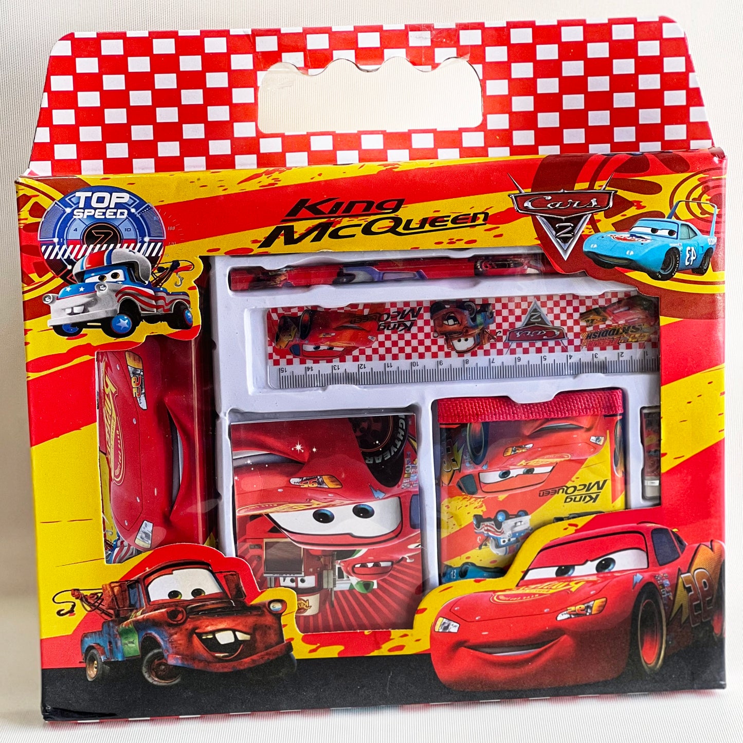 PENCIL BOX SET CARS